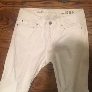 Gap white jeans